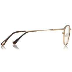 Tom Ford Eyewear Tom Ford - Blue Block Optical Glasses - Round Metal Optical Glasses - Rose Gold - FT5528-B - Optical Glasses - - Avvenice