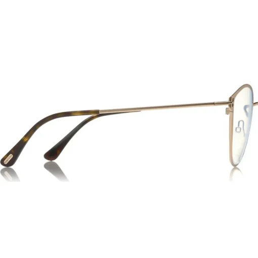 Tom Ford Eyewear Tom Ford - Blue Block Optical Glasses - Round Metal Optical Glasses - Charcoal - FT5573-B - Optical Glasses - - Avvenice