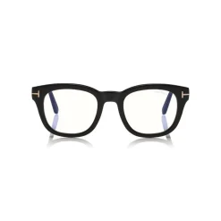 Tom Ford Eyewear Tom Ford - Blue Block Square Optical Glasses - Square Optical Glasses - Black - FT5542-B - Optical Glasses - - Avvenice