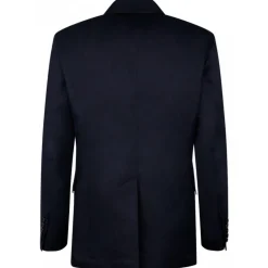 Tom Ford - Blue Cotton Blend Single Breasted Jacket - Exclusive Luxury Collection - Avvenice^ Jackets