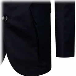 Tom Ford - Blue Cotton Blend Single Breasted Jacket - Exclusive Luxury Collection - Avvenice^ Jackets