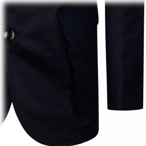 Tom Ford - Blue Cotton Blend Single Breasted Jacket - Exclusive Luxury Collection - Avvenice^ Jackets