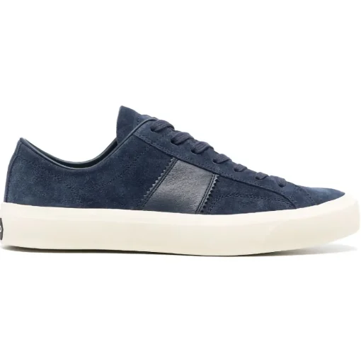 Tom Ford - Blue Low Top Sneakers - Exclusive Luxury Collection - Avvenice^ Shoes
