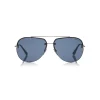 Tom Ford Eyewear Tom Ford - Brad Sunglasses - Pilot Metal Sunglasses - Blue - FT0584 - Sunglasses - - Avvenice^ Sunglasses & Eyewear