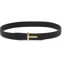 Tom Ford - Brown and Black Belt - Exclusive Luxury Collection - Avvenice