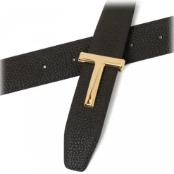 Tom Ford - Brown and Black Belt - Exclusive Luxury Collection - Avvenice