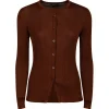 Tom Ford - Brown Jersey Cardigan - Exclusive Luxury Collection - Avvenice^ Knitwears