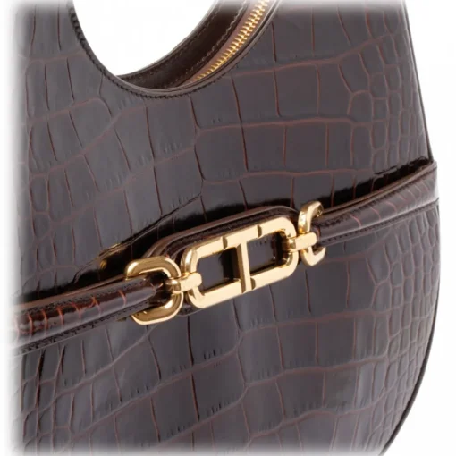 Tom Ford - Brown Shoulder Bag - Exclusive Luxury Collection - Avvenice