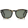 Tom Ford Eyewear Tom Ford - Bryan Sunglasses - Round Acetate Sunglasses - Havana Green - FT0590 - Sunglasses - - Avvenice