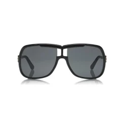 Tom Ford Eyewear Tom Ford - Caine Sunglasses - Navigator Acetate Sunglasses - Black - FT0800 - Sunglasses - - Avvenice