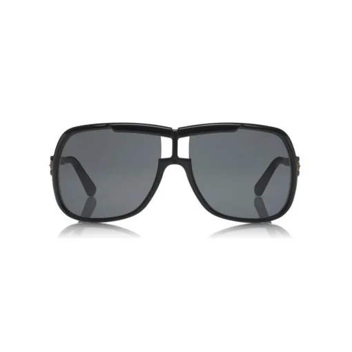 Tom Ford Eyewear Tom Ford - Caine Sunglasses - Navigator Acetate Sunglasses - Black - FT0800 - Sunglasses - - Avvenice