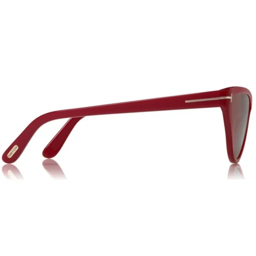 Tom Ford Eyewear Tom Ford - Charlie Sunglasses - Cat-Eye Acetate Sunglasses - Red - FT0740 - Sunglasses - - Avvenice^ Sunglasses & Eyewear