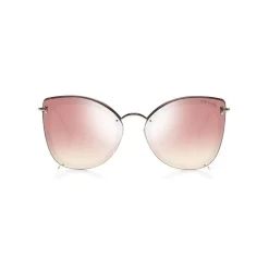Tom Ford Eyewear Tom Ford - Charlotte Sunglasses - Butterfly Acetate Sunglasses - Havana Pink - FT0657 - Sunglasses - - Avvenice