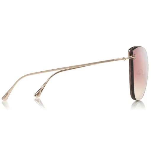 Tom Ford Eyewear Tom Ford - Charlotte Sunglasses - Butterfly Acetate Sunglasses - Havana Pink - FT0657 - Sunglasses - - Avvenice