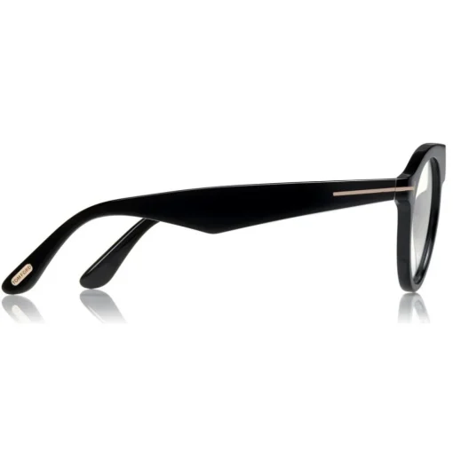 Tom Ford Eyewear Tom Ford - Christopher Optical Glasses - Round Acetate Glasses - Black - FT0633-O - Optical Glasses - - Avvenice^ Sunglasses & Eyewear