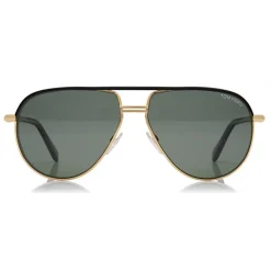 Tom Ford Eyewear Tom Ford - Cole Aviator Polarized Sunglasses - Aviator Sunglasses - Shiny Black - FT0285P - Sunglasses - - Avvenice^ Sunglasses & Eyewear