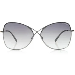 Tom Ford Eyewear Tom Ford - Colette Butterfly Sunglasses - Butterfly Metal Sunglasses - Gunmetal - FT0250 - Sunglasses - - Avvenice