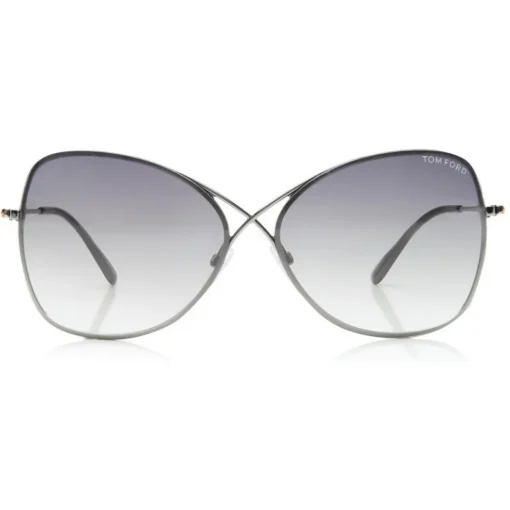 Tom Ford Eyewear Tom Ford - Colette Butterfly Sunglasses - Butterfly Metal Sunglasses - Gunmetal - FT0250 - Sunglasses - - Avvenice
