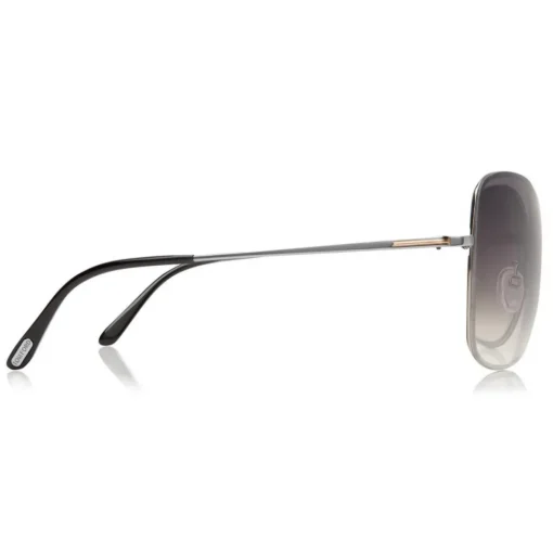 Tom Ford Eyewear Tom Ford - Colette Butterfly Sunglasses - Butterfly Metal Sunglasses - Gunmetal - FT0250 - Sunglasses - - Avvenice