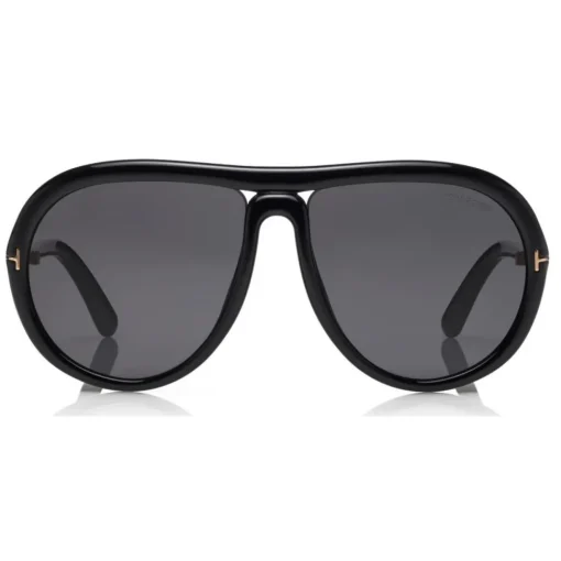 Tom Ford Eyewear Tom Ford - Cybil Sunglasses - Round Acetate Sunglasses - Black - FT0768 - Sunglasses - - Avvenice^ Sunglasses & Eyewear