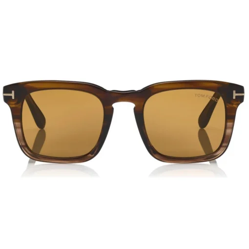Tom Ford Eyewear Tom Ford - Dax Sunglasses - Square Acetate Sunglasses - Olive - FT0751 - Sunglasses - - Avvenice^ Sunglasses & Eyewear