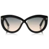 Tom Ford Eyewear Tom Ford - Diane Sunglasses - Cat-Eye Acetate Sunglasses - Black - FT0577 - Sunglasses - - Avvenice^ Sunglasses & Eyewear