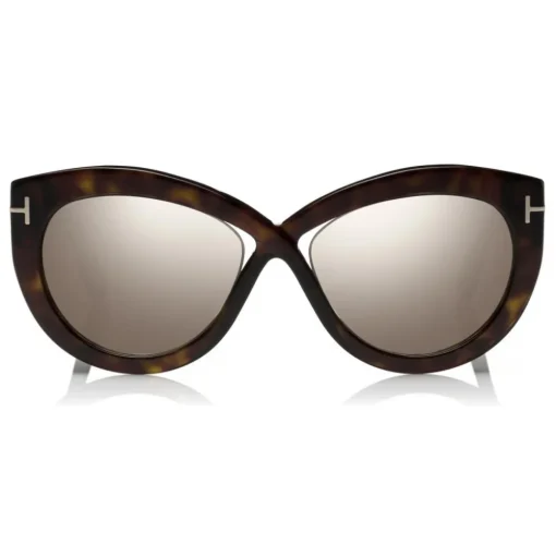 Tom Ford Eyewear Tom Ford - Diane Sunglasses - Cat-Eye Acetate Sunglasses - Havana - FT0577 - Sunglasses - - Avvenice