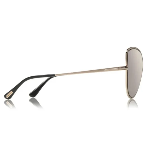 Tom Ford Eyewear Tom Ford - Elise Sunglasses - Butterfly Acetate Sunglasses - FT0569 - Silver - - Avvenice