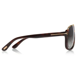 Tom Ford Eyewear Tom Ford - Elliot Square Sunglasses - Square Sunglasses - Dark Havana - FT0335 - Sunglasses - - Avvenice