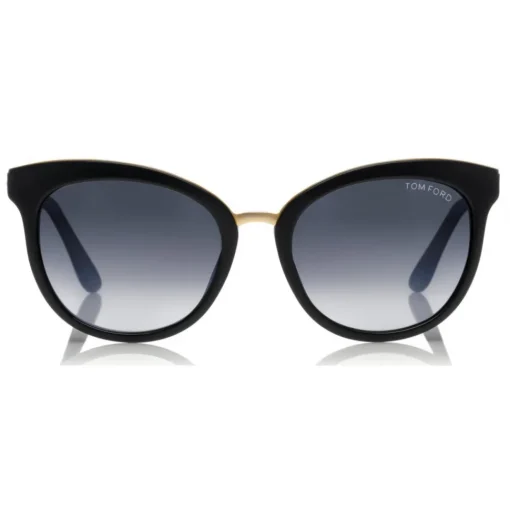 Tom Ford Eyewear Tom Ford - Emma Sunglasses - Cat-Eye Acetate Sunglasses - Black - FT0461-M - Sunglasses - - Avvenice