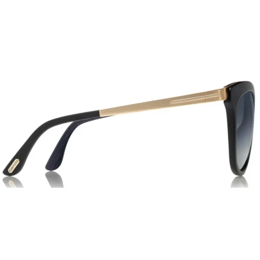 Tom Ford Eyewear Tom Ford - Emma Sunglasses - Cat-Eye Acetate Sunglasses - Black - FT0461-M - Sunglasses - - Avvenice