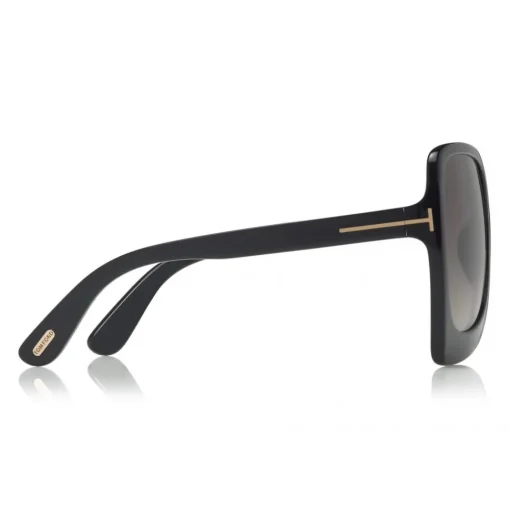 Tom Ford Eyewear Tom Ford - Emmanuella Sunglasses - Butterfly Acetate Sunglasses - FT0618 - Black - - Avvenice^ Sunglasses & Eyewear