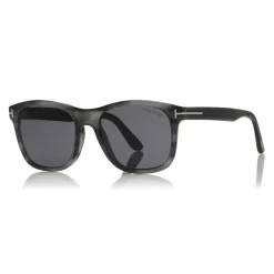 Tom Ford Eyewear Tom Ford - Eric Sunglasses - Squared Acetate Sunglasses - Gray - FT0595 - Sunglasses - - Avvenice
