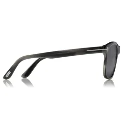 Tom Ford Eyewear Tom Ford - Eric Sunglasses - Squared Acetate Sunglasses - Gray - FT0595 - Sunglasses - - Avvenice