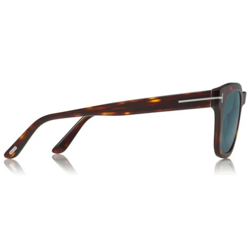 Tom Ford Eyewear Tom Ford - Eugenio Sunglasses - Square Acetate Sunglasses - Red Havana - FT0676 - Sunglasses - - Avvenice