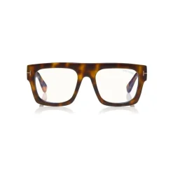 Tom Ford Eyewear Tom Ford - Fausto Optical Glasses - Acetate Optical Glasses - Dark Havana - FT5634-B - Optical Glasses - - Avvenice^ Sunglasses & Eyewear