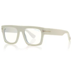 Tom Ford Eyewear Tom Ford - Fausto Optical Glasses - Acetate Glasses - Palladium - FT5634-B - Optical Glasses - - Avvenice