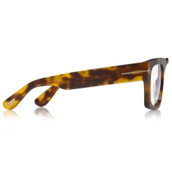 Tom Ford Eyewear Tom Ford - Fausto Optical Glasses - Acetate Optical Glasses - Dark Havana - FT5634-B - Optical Glasses - - Avvenice^ Sunglasses & Eyewear