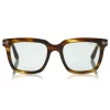 Tom Ford Eyewear Tom Ford - Fausto Sunglasses - Soft Rectangular Acetate Sunglasses - FT0646 - Havana - - Avvenice^ Sunglasses & Eyewear