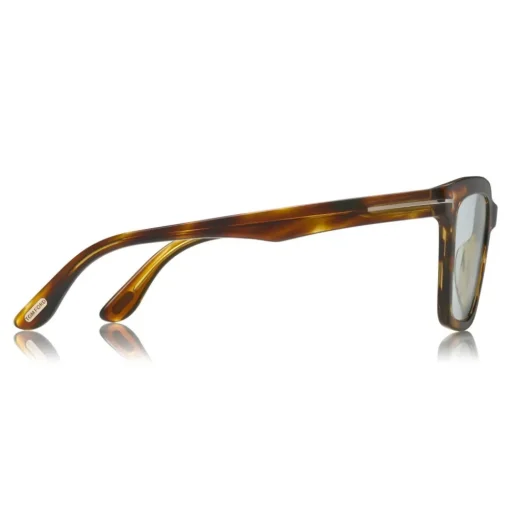 Tom Ford Eyewear Tom Ford - Fausto Sunglasses - Soft Rectangular Acetate Sunglasses - FT0646 - Havana - - Avvenice^ Sunglasses & Eyewear