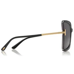 Tom Ford Eyewear Tom Ford - Gia Sunglasses - Butterfly Acetate Sunglasses - Grey - FT0766 - Sunglasses - - Avvenice