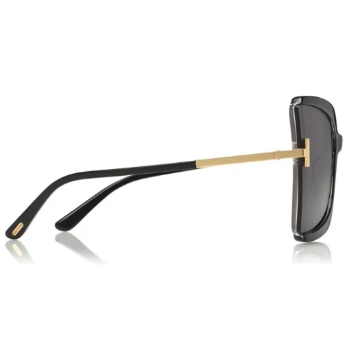 Tom Ford Eyewear Tom Ford - Gia Sunglasses - Butterfly Acetate Sunglasses - Grey - FT0766 - Sunglasses - - Avvenice