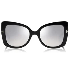 Tom Ford Eyewear Tom Ford - Gianna Sunglasses - Butterfly Acetate Sunglasses - Black - FT0609 - Sunglasses - - Avvenice^ Sunglasses & Eyewear