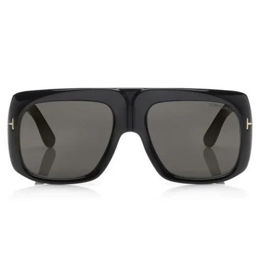 Tom Ford Eyewear Tom Ford - Gino Sunglasses - Square Acetate Sunglasses - FT0733 - Black - - Avvenice^ Sunglasses & Eyewear