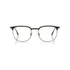 Tom Ford Eyewear Tom Ford - Half-Rim Optical Glasses - Opticals Glasses - Black Silver - FT5549-B – Optical Glasses - - Avvenice^ Sunglasses & Eyewear
