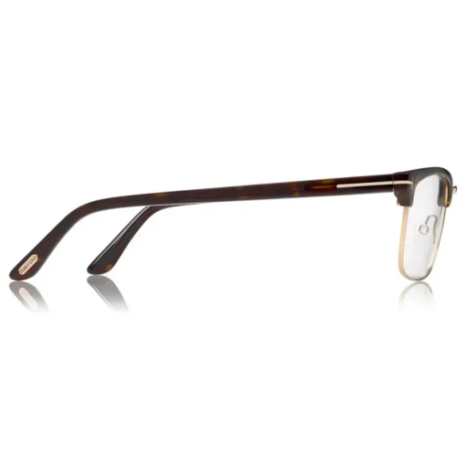 Tom Ford Eyewear Tom Ford - Half-Rim Optical Glasses - Half-Rim Optical Glasses - Dark Havana - FT5504 – Optical Glasses - - Avvenice^ Sunglasses & Eyewear
