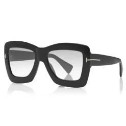 Tom Ford Eyewear Tom Ford - Hutton Sunglasses - Square Acetate Sunglasses - FT0664 - Sunglasses - - Avvenice