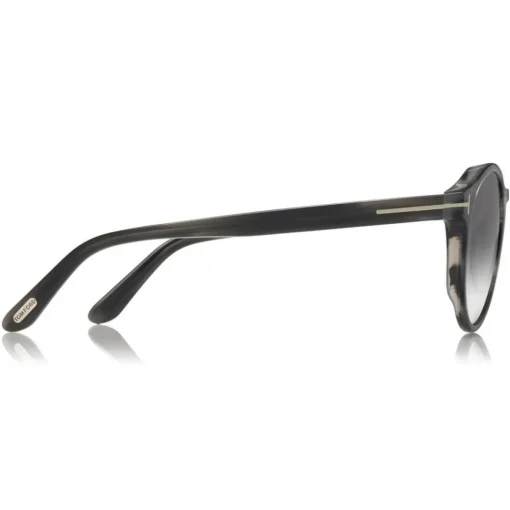 Tom Ford Eyewear Tom Ford - Ian Sunglasses - Round Acetate Sunglasses - Grey Peach - FT0591 - Sunglasses - - Avvenice^ Sunglasses & Eyewear