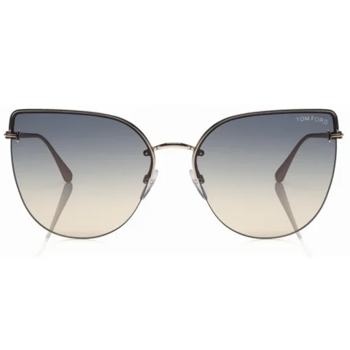 Tom Ford Eyewear Tom Ford - Ingrid Sunglasses - Cat-Eye Metal Sunglasses - Gold - FT0652 - Sunglasses - - Avvenice^ Sunglasses & Eyewear