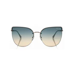 Tom Ford Eyewear Tom Ford - Ingrid Sunglasses - Cat-Eye Metal Sunglasses - Rose Gold Grey - FT0652 - Sunglasses - - Avvenice